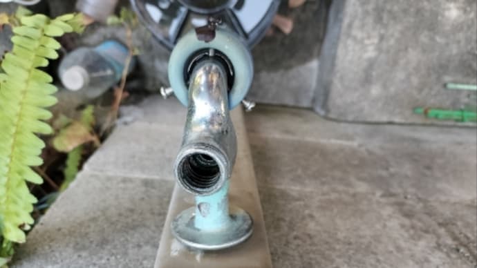 水道の水栓から水漏れしました