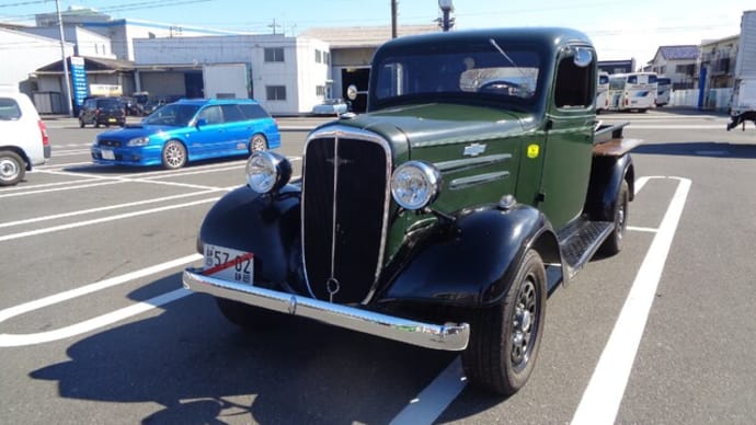 1936年 シボレー トラック 構造変更予備検査受かりました!