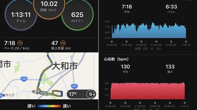 昨日の記事内容の訂正 & 今日のトレーニング