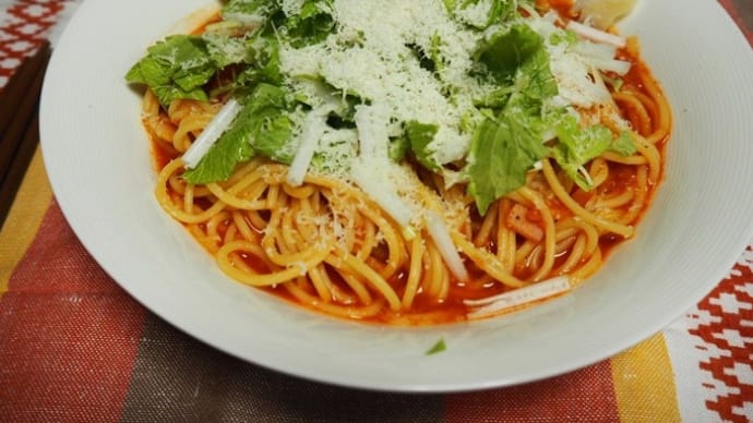 おいしいパスタがたべたい!