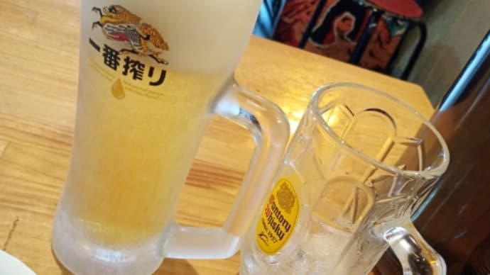 たまには生ビール