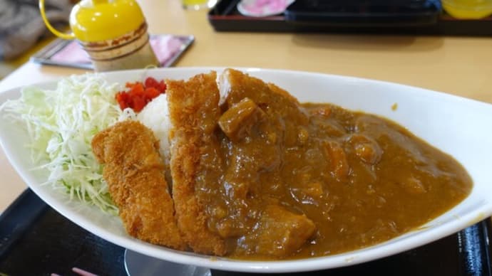 となりのカレー屋さん 大日カレー(とんかつカレー)+大盛り 新潟県上越市大日31 だいにちスローライフビレッジ内