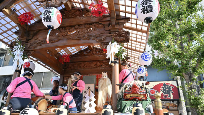 ◆大宮神社秋季大祭(JR五井駅/市原市)