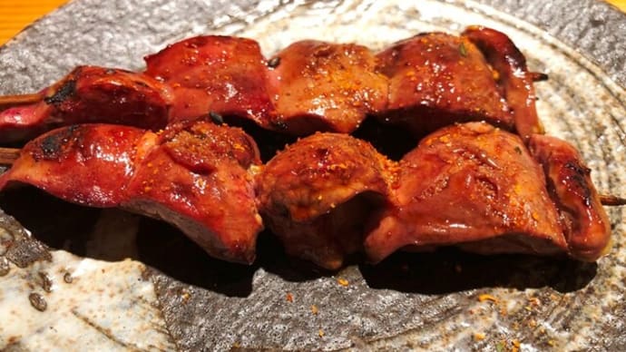 美味の焼き鳥屋さんへ・・🍺🐤