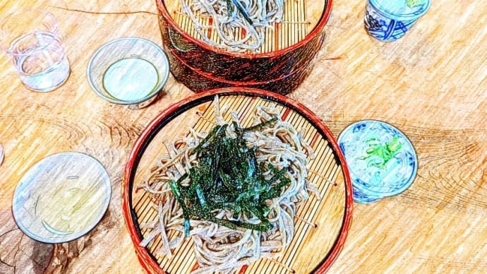 馬籠宿の蕎麦