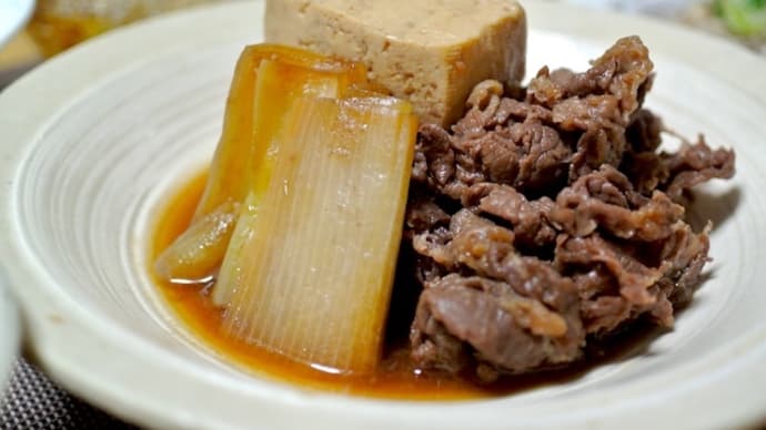 肉豆腐定食♪