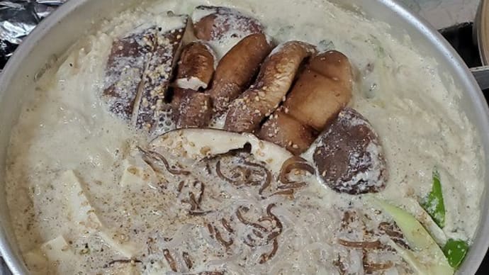 ごま豆乳鍋