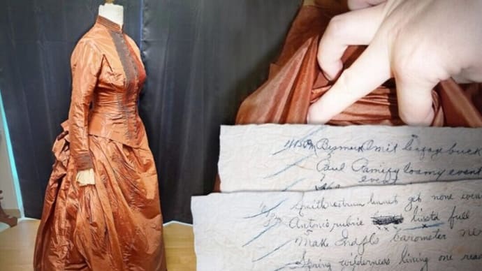 謎解きの衣類：アンティークドレスが明かす19世紀の秘密暗号
