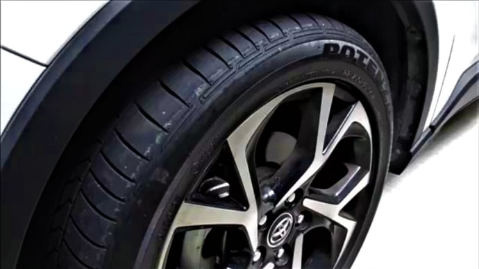 C-HR・ターボ4WDタイヤサイド、減ってきませんか?
