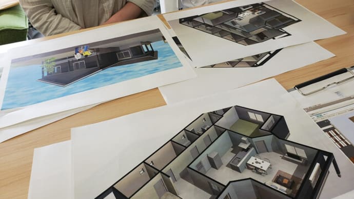 (仮称)緩やかにつながる平屋のStation building likeな家新築計画・・・暮らし方のスペース・設計デザインの価値で余白の生み出し方と壁との距離感の変化で質感と過ごし方の提案。