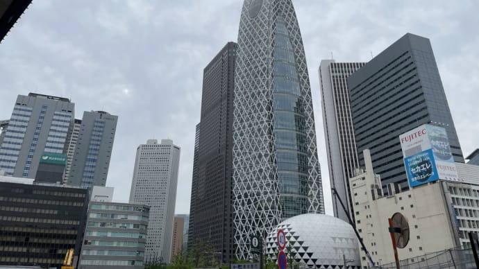 新宿で練習