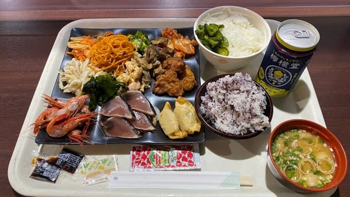 名門大洋フェリー 新門司~大阪南港2便 夕食・朝食ビュッフェ