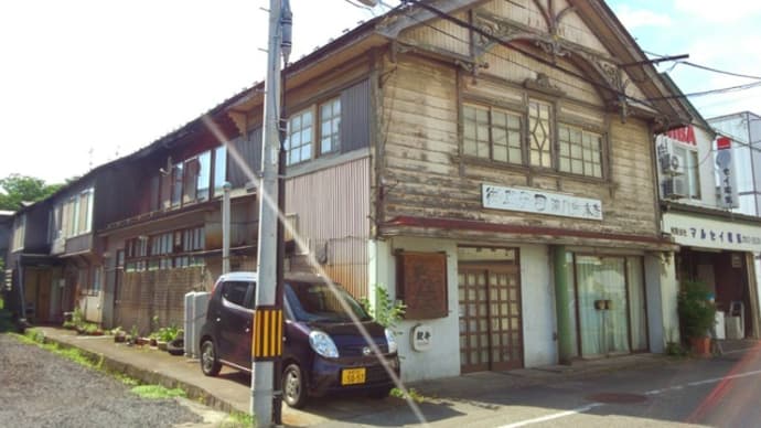 大仙市大曲栄町・大町の町並み
