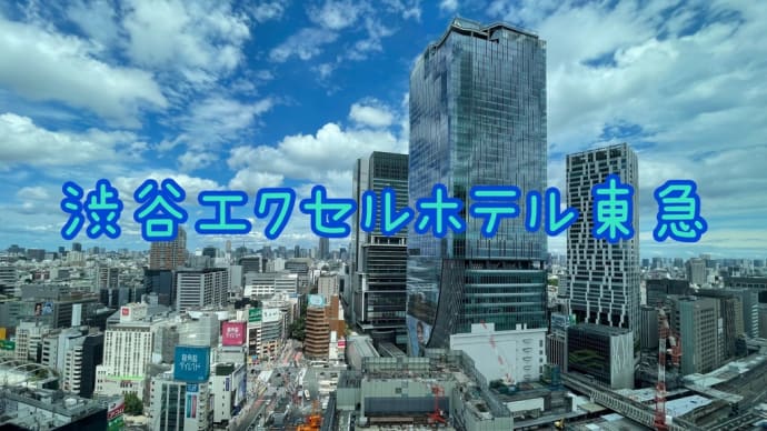 渋谷(エクセルホテル東急)宿泊