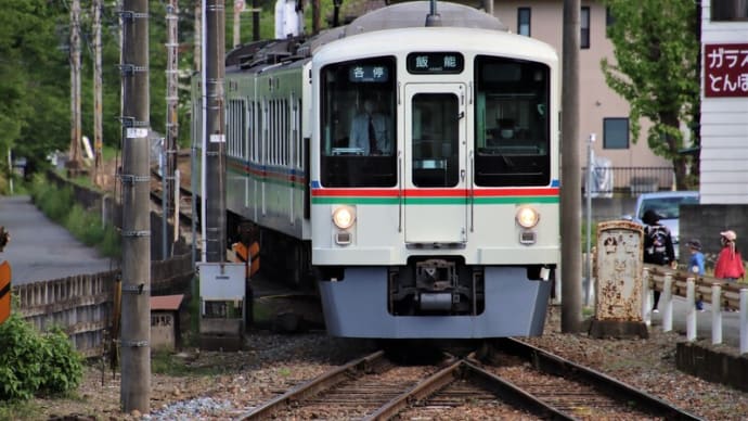 長瀞発西武直通電車に乗る