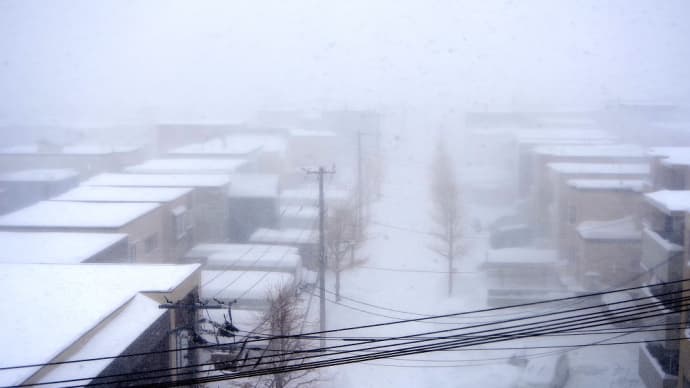 天気が悪いので一年前の話
