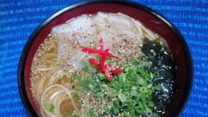 マルタイ即席ラーメン肉ワンタン仕上げ、昨日の晩御飯ね:D
