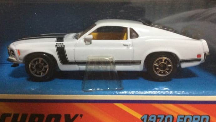 1/43　1970  Mustang Boss 302　[MATTEL    MatchBox  Super Kings]