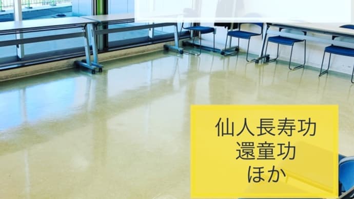 対面気功レッスン「養生気功」