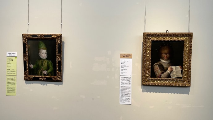 ソフォニスバ・アングイッソーラ vs ラヴィニア・フォンターナ -【その2】「西洋絵画、どこから見るか?」展の「追加出品作品」(国立西洋美術館常設展示室)