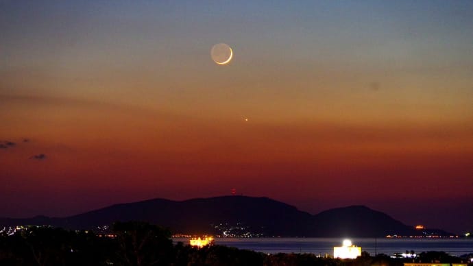 6月1日の夕空