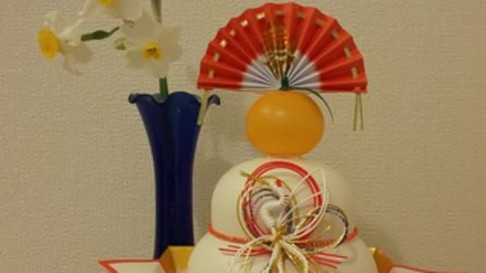 お正月の壁飾りで仕事納め!