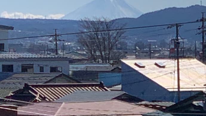 今日も富士山