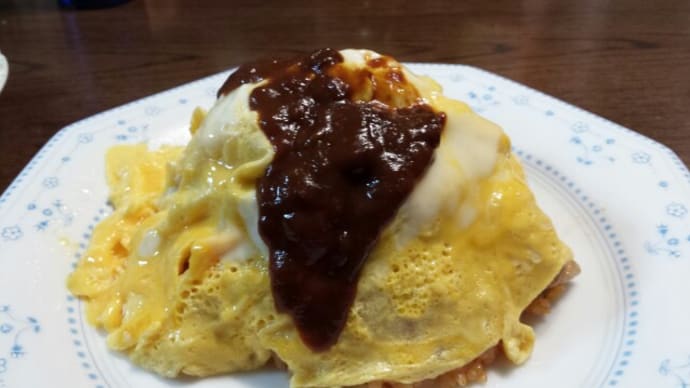 ドレスドオムライス失敗