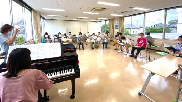 Sat '22/07/09 Coro Misto Sendai定期練習