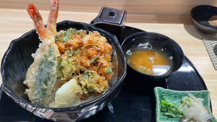 かき揚げ丼