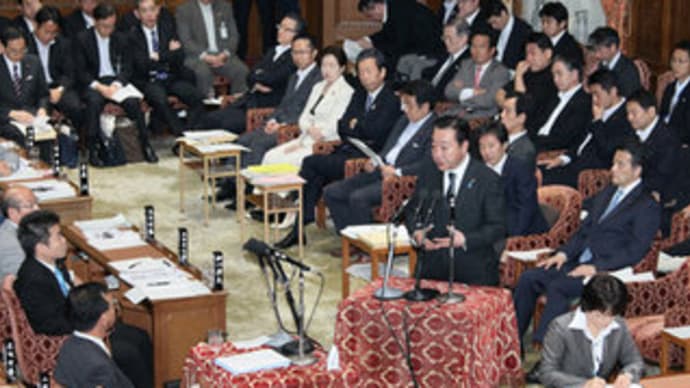 総理、国会で谷垣総裁に謝罪　クールビズを止めたのは岡田３兄弟の諌言だった