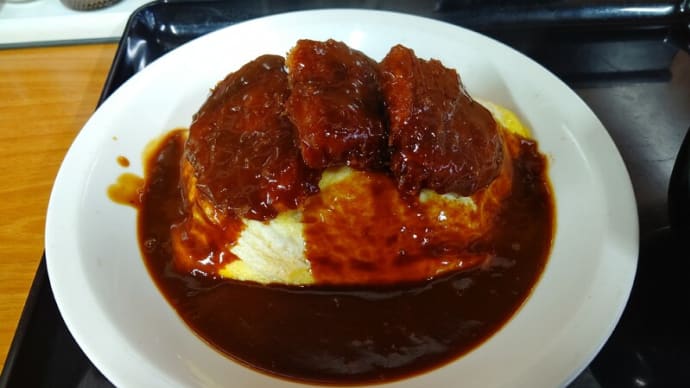 てっぺいでランチ「豚ヒレボルガライス」!