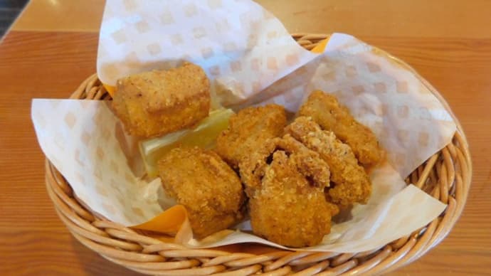 コメチキとハムサンド