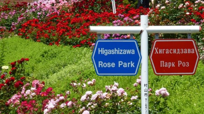 東沢バラ公園（Higashizawa Rose Park)