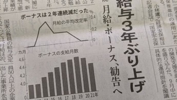 公務員の給与は「エリア連動制」にすべきだ!!