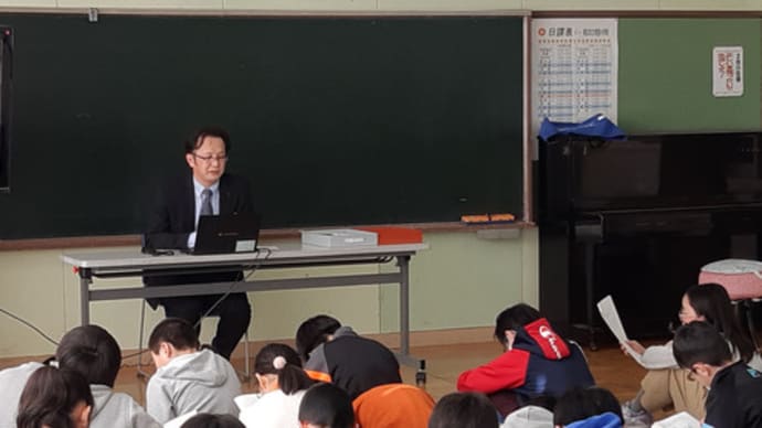 帯広市立明星小学校において、模擬選挙出前授業を実施しました。