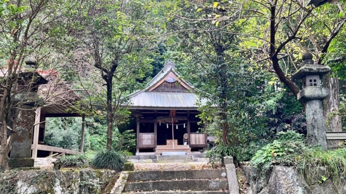 いろいろと珍しい　久野の子ノ神社　