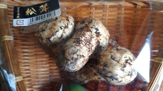 「アメリカ産松茸」と「オーストラリア産 牛生サガリ焼肉用(横隔膜)」
