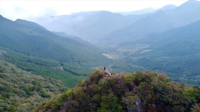 九州百名山の経ヶ岳へ