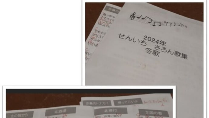 じじいの手作りヴギ・・・ 冬の歌集作り