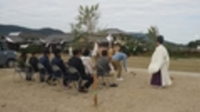 祝・地鎮祭 in綾川 in丸亀