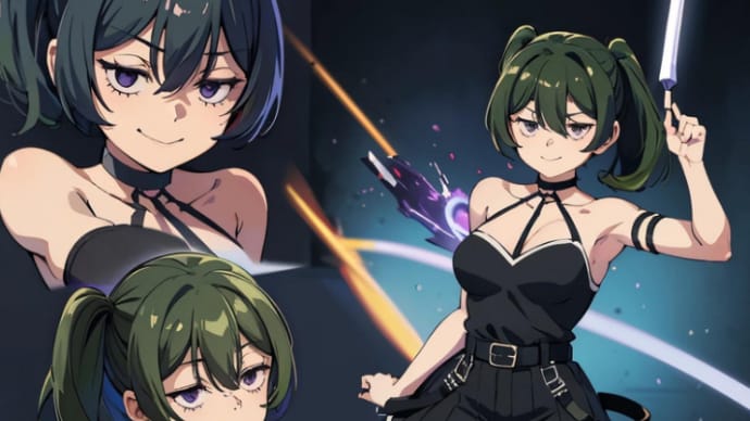 【画像生成AI】今度はアニメ「葬送のフリーレン」に登場する『ユーベル』をSeaArtに描かせてみた