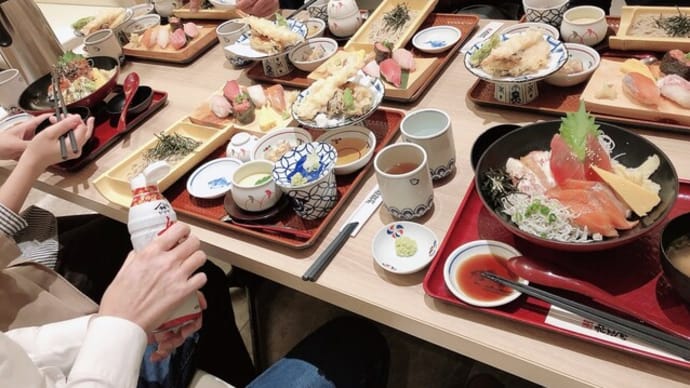 お花見と快気祝いと景気付け