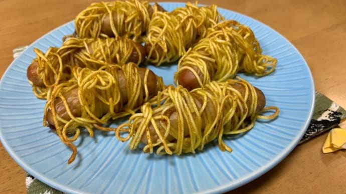 巻き巻きそうめんウィンナー