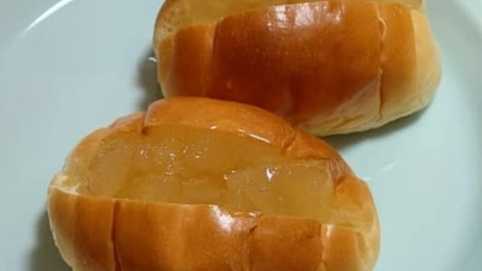梨のジャムパン