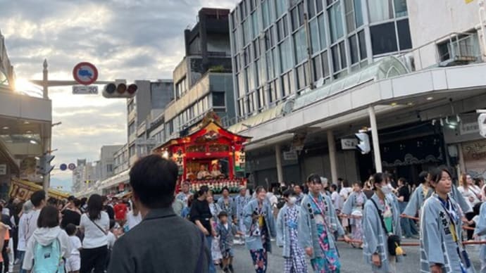 コロナ後初めてのお祭り