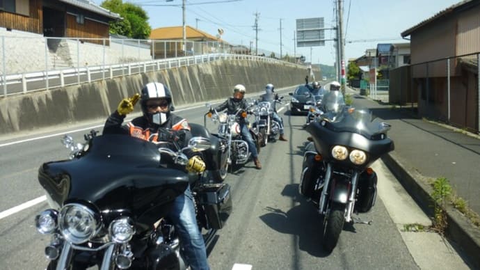 曽爾高原までお見送りツーリング!