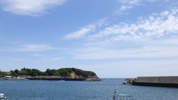 鯨崎遊歩道と海辺の珈琲