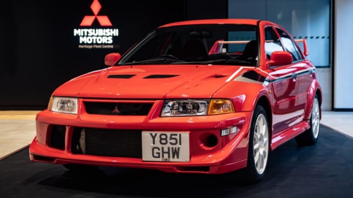 UK三菱自動車のトミーマキネン仕様のランサーエボリューションが〜