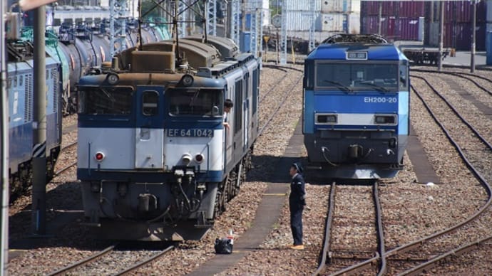 5月4日撮影　南松本にて8084ﾚ機回し